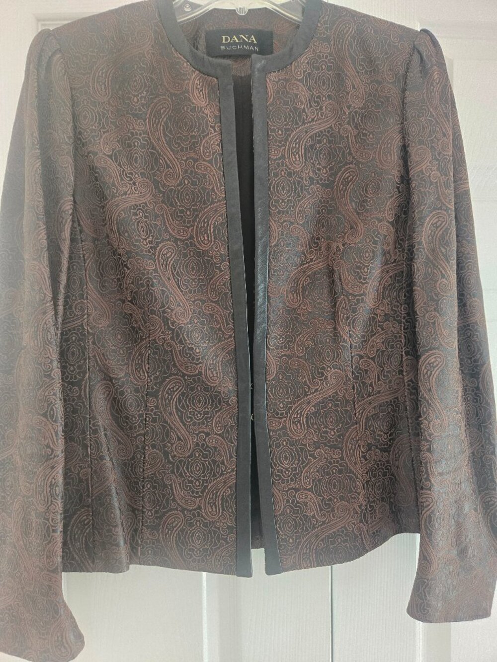 Dana Buchman Genuine Lambs Leather jacket